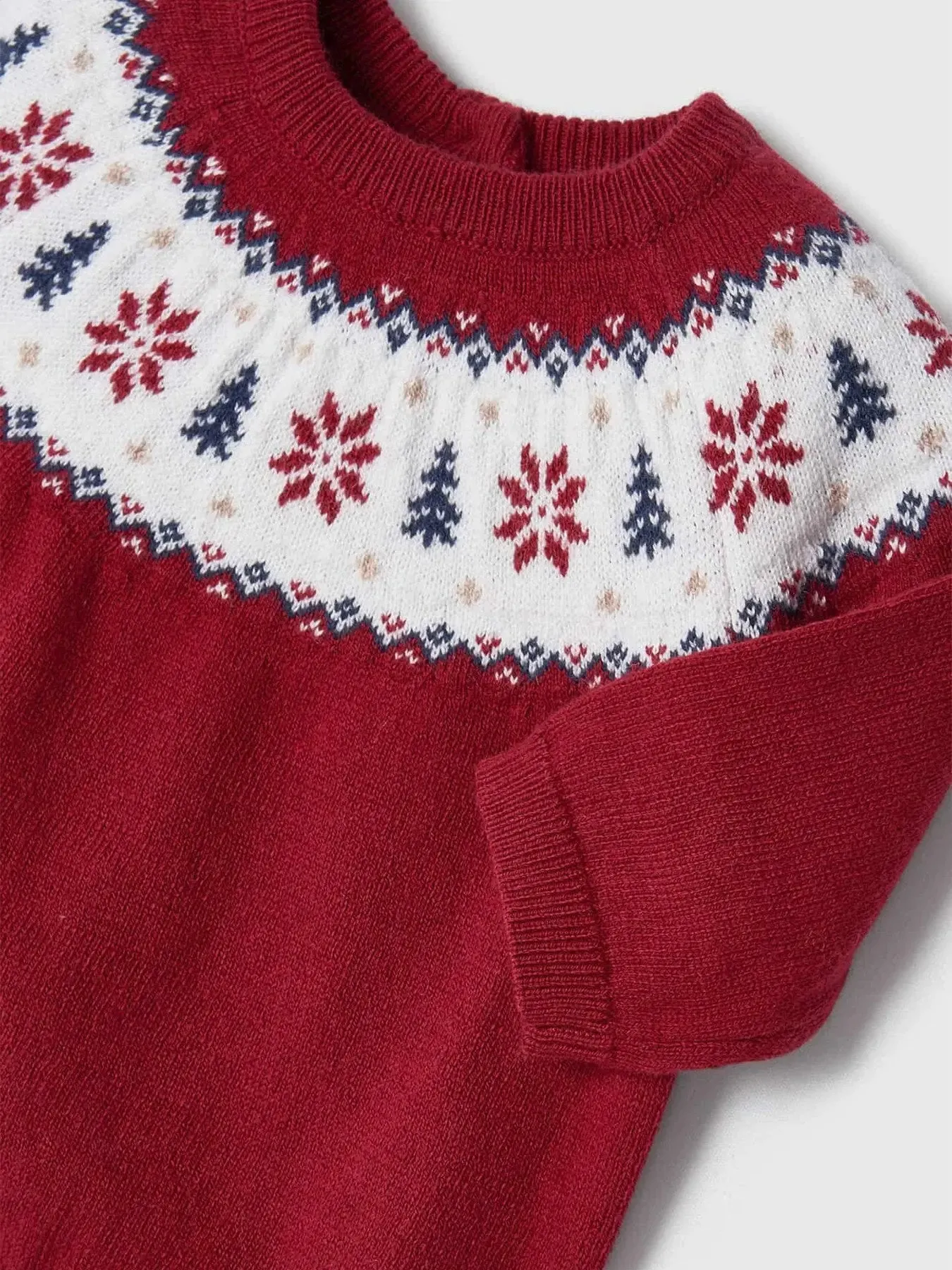 Jacquard Christmas Sweater Boy - RED | Mayoral