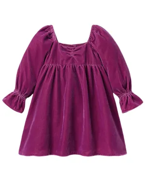Janie and Jack Velvet Sweetheart Dress