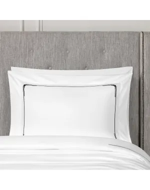 Jasper Pillowcase | White x Black TOGAS
