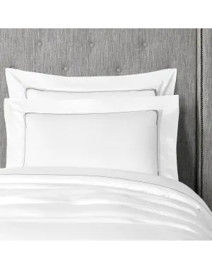 Jasper Pillowcase | White x Silver TOGAS