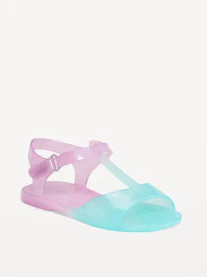Jelly T-Strap Sandals for Toddler Girls