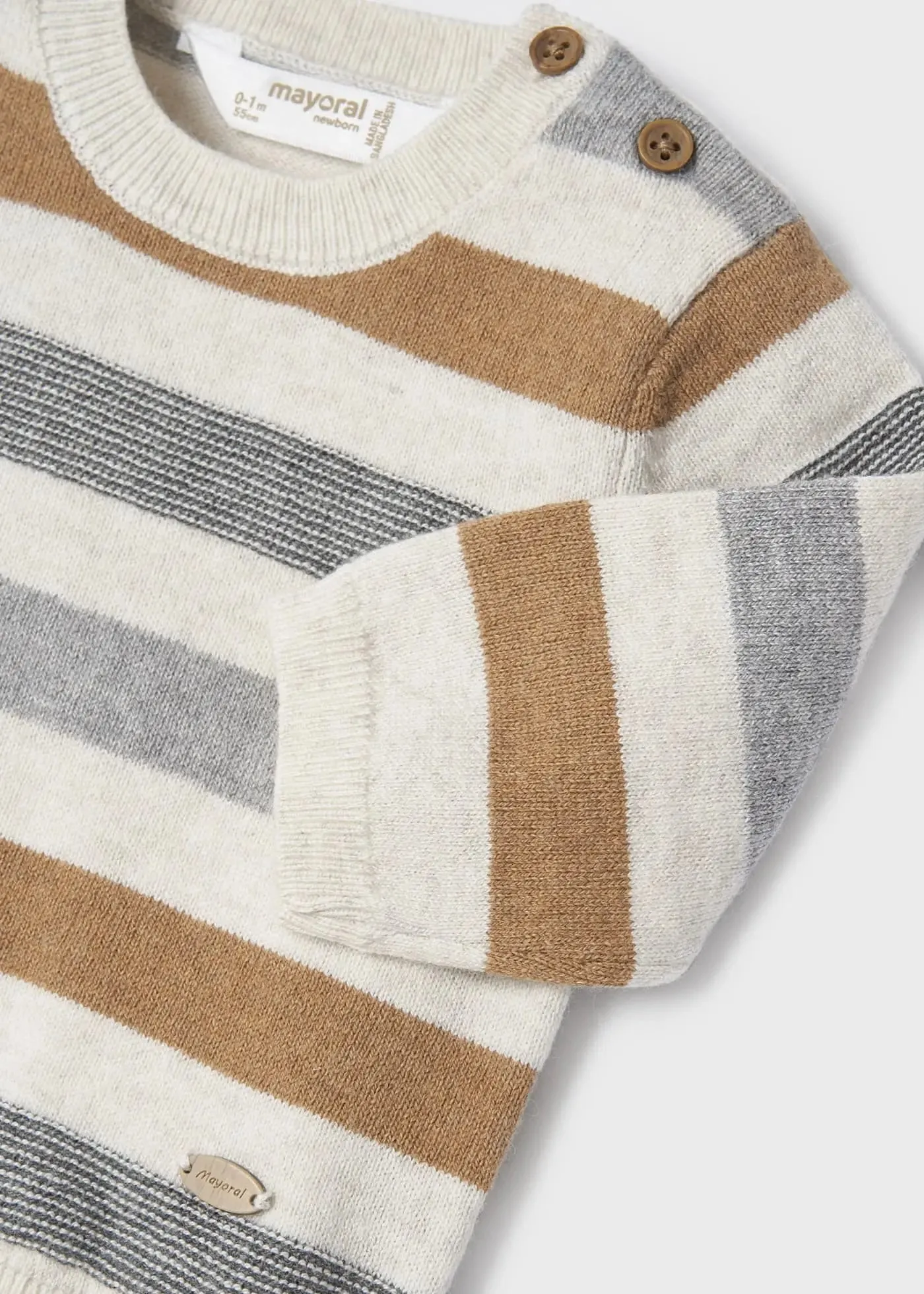 Jersey Sweater Newborn Boy | Mayoral