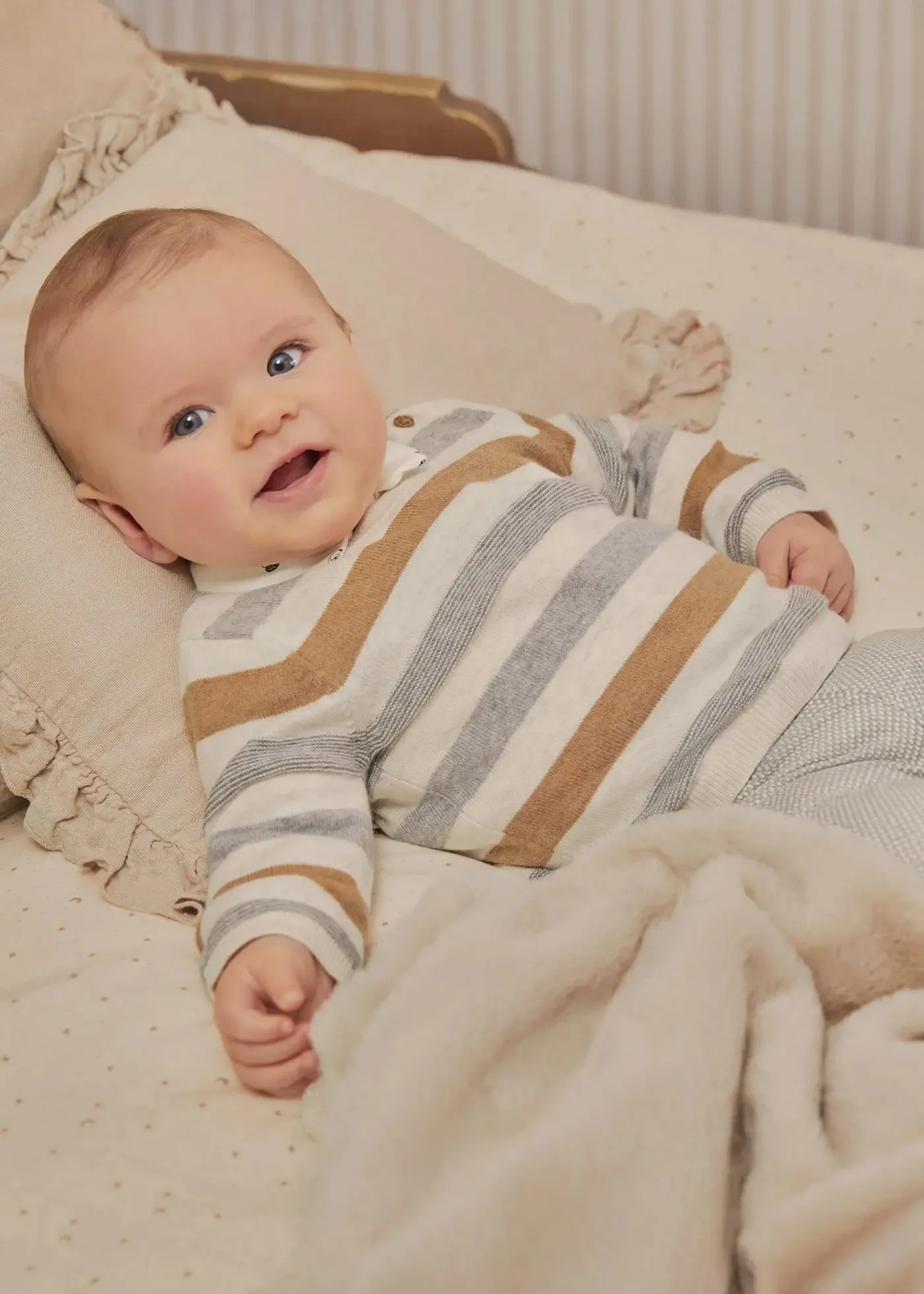 Jersey Sweater Newborn Boy | Mayoral