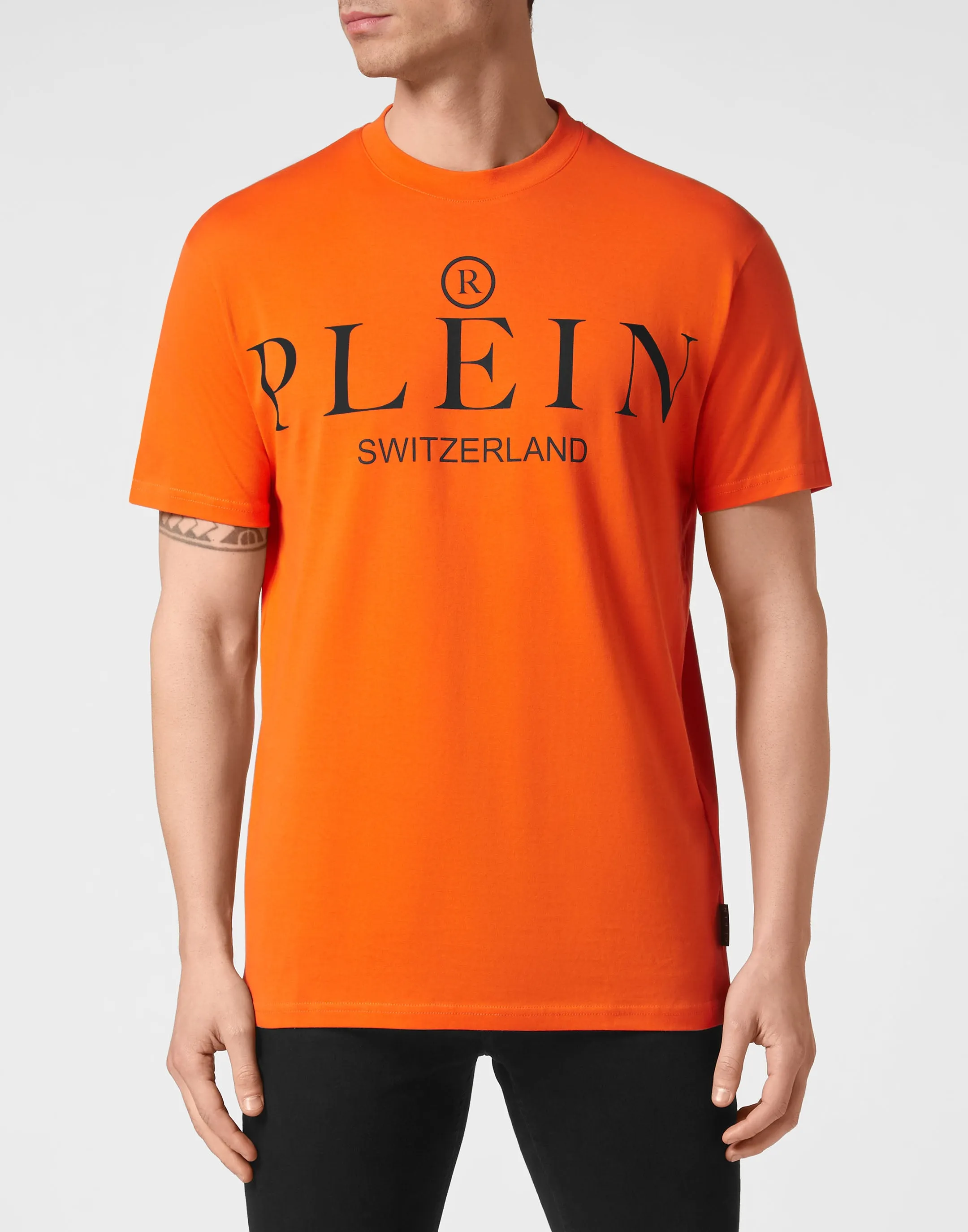 Jersey T-shirt Round Neck SS Iconic Plein