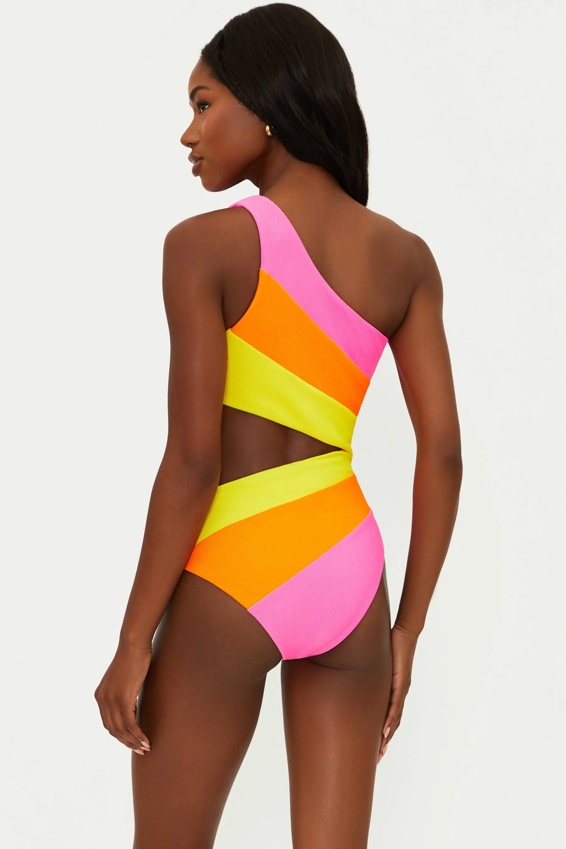 Joyce One Piece Soleil Colorblock Beach Riot