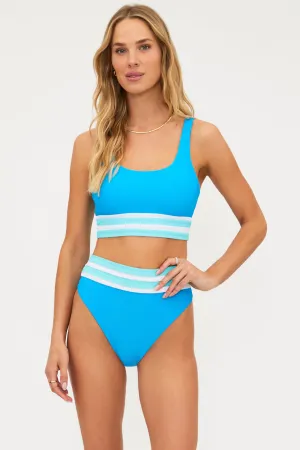 Kaida Top Riviera Royal Colorblock Beach Riot
