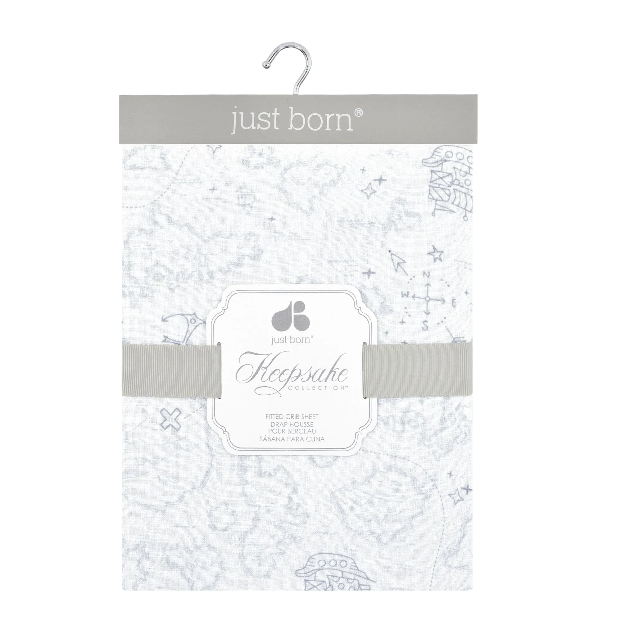 Keepsake Sail Away Woven Crib Sheet Gerber Childrenswea
