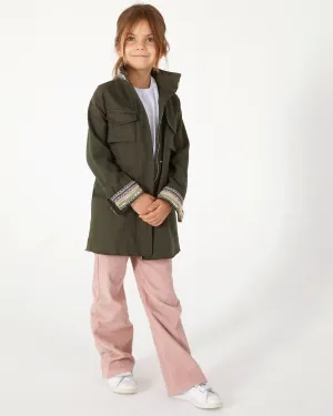 Khaki Green Coat