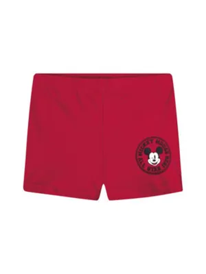Kids Boy Graphic Printed Swim Short,Red