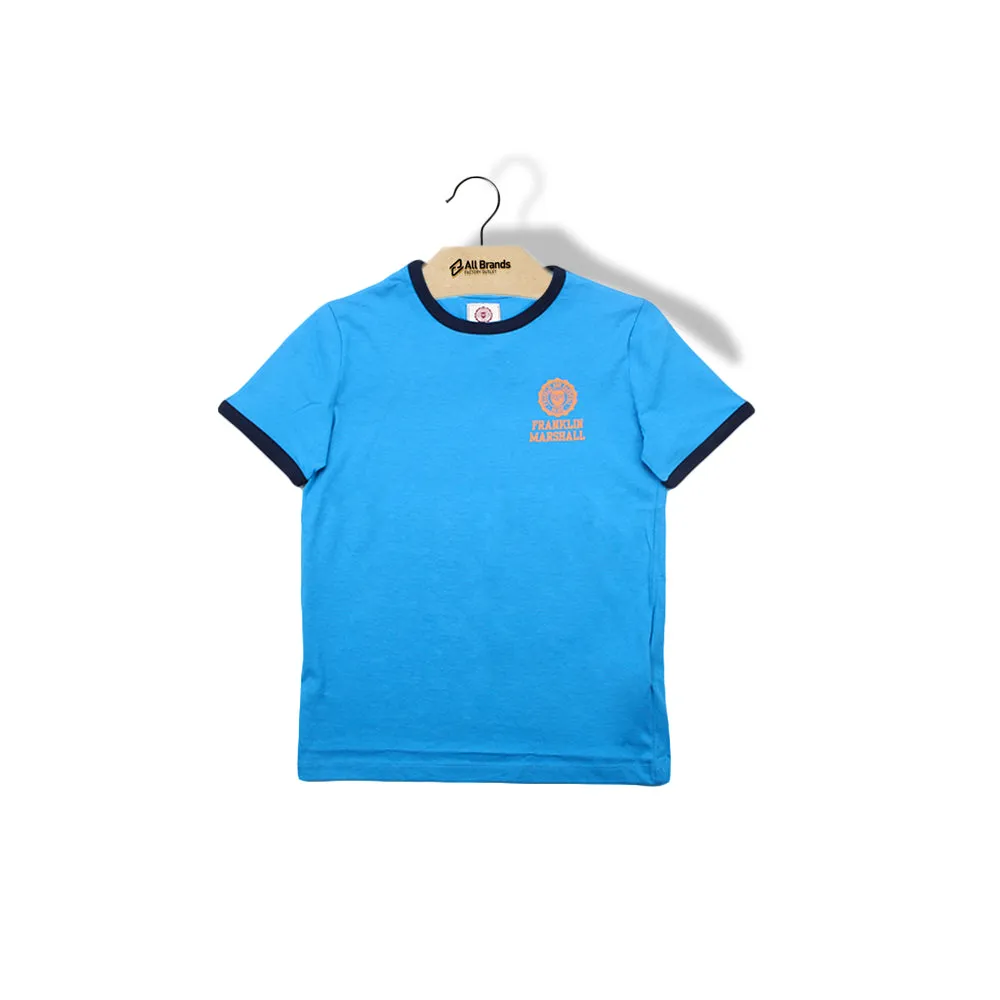 Kid's Boy Graphic Printed Top,Blue