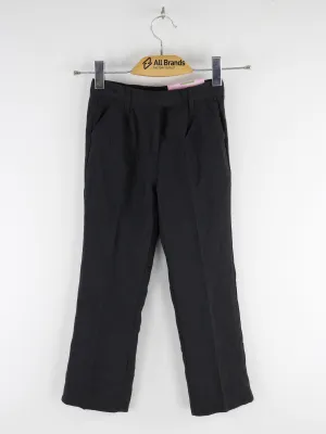 Kids Boy Plain Trousers Pant,Dark Grey