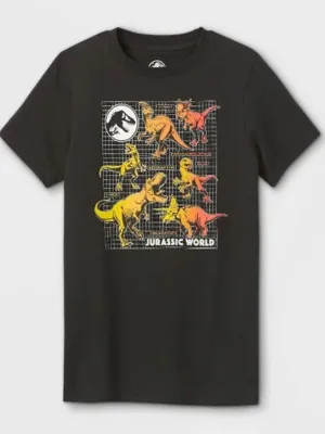 Kids Boy's Graphic Printed T-Shirt,Black