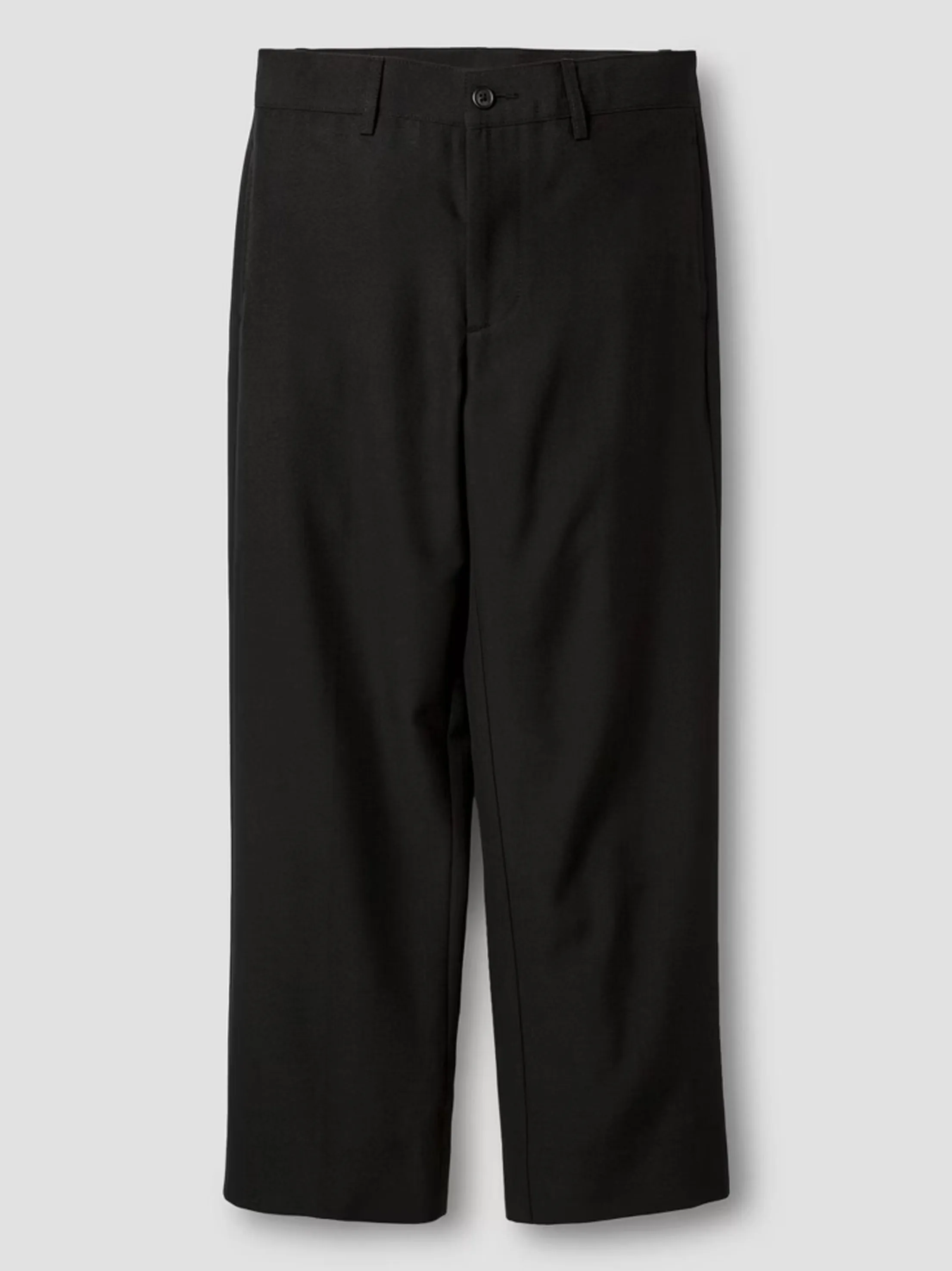 Kids Boy's Plain Suit Pants,Black