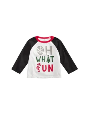Kids Boy's Printed Christmas Top,Multi