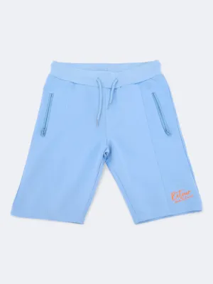 Kids Boy's Printed Shorts,Blue