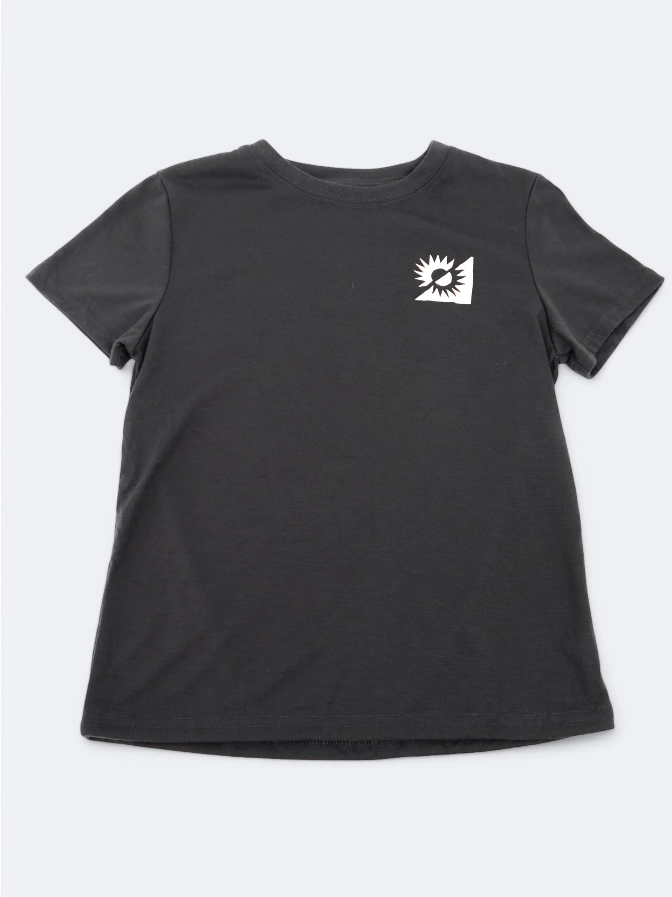 Kids Boy's Printed T-Shirt,Dark Grey