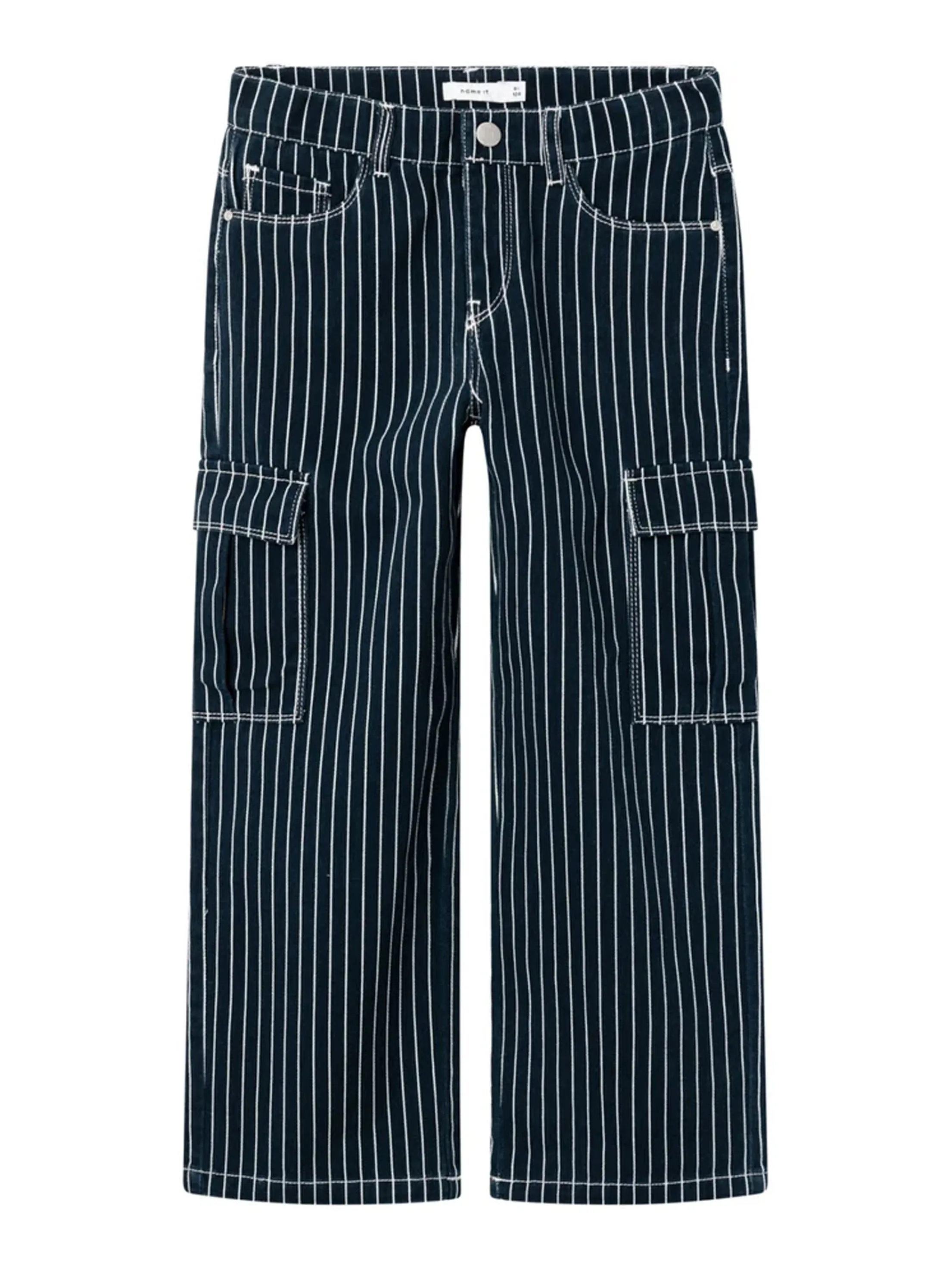 Kids Boy's Striped Pants,Navy