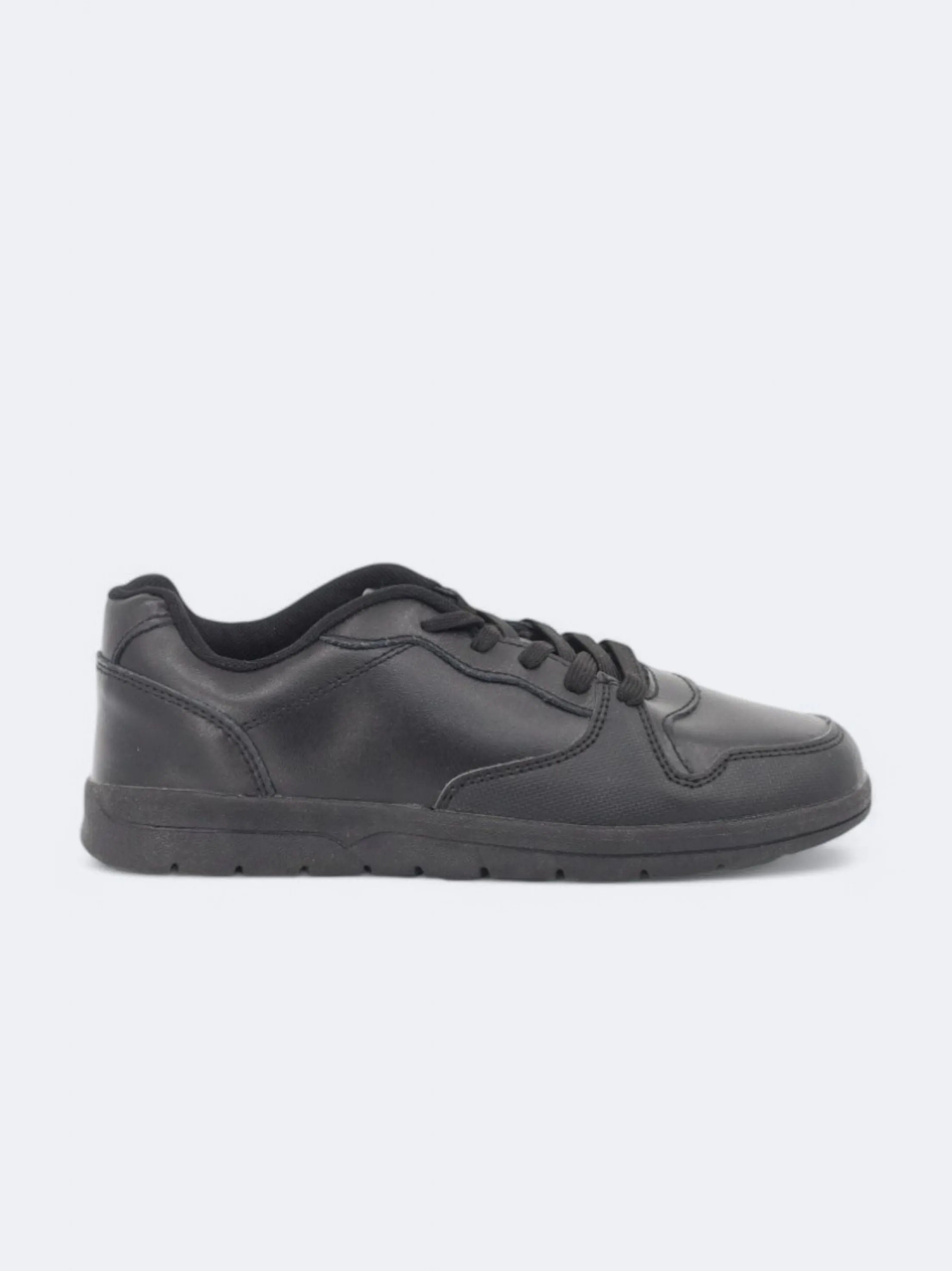 Kids Boy's Textured Sneakers,Black
