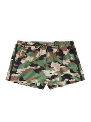 Kids Girl Camo-Print Short,Multi