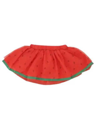 Kids Girl Watermelon Tutu,Red