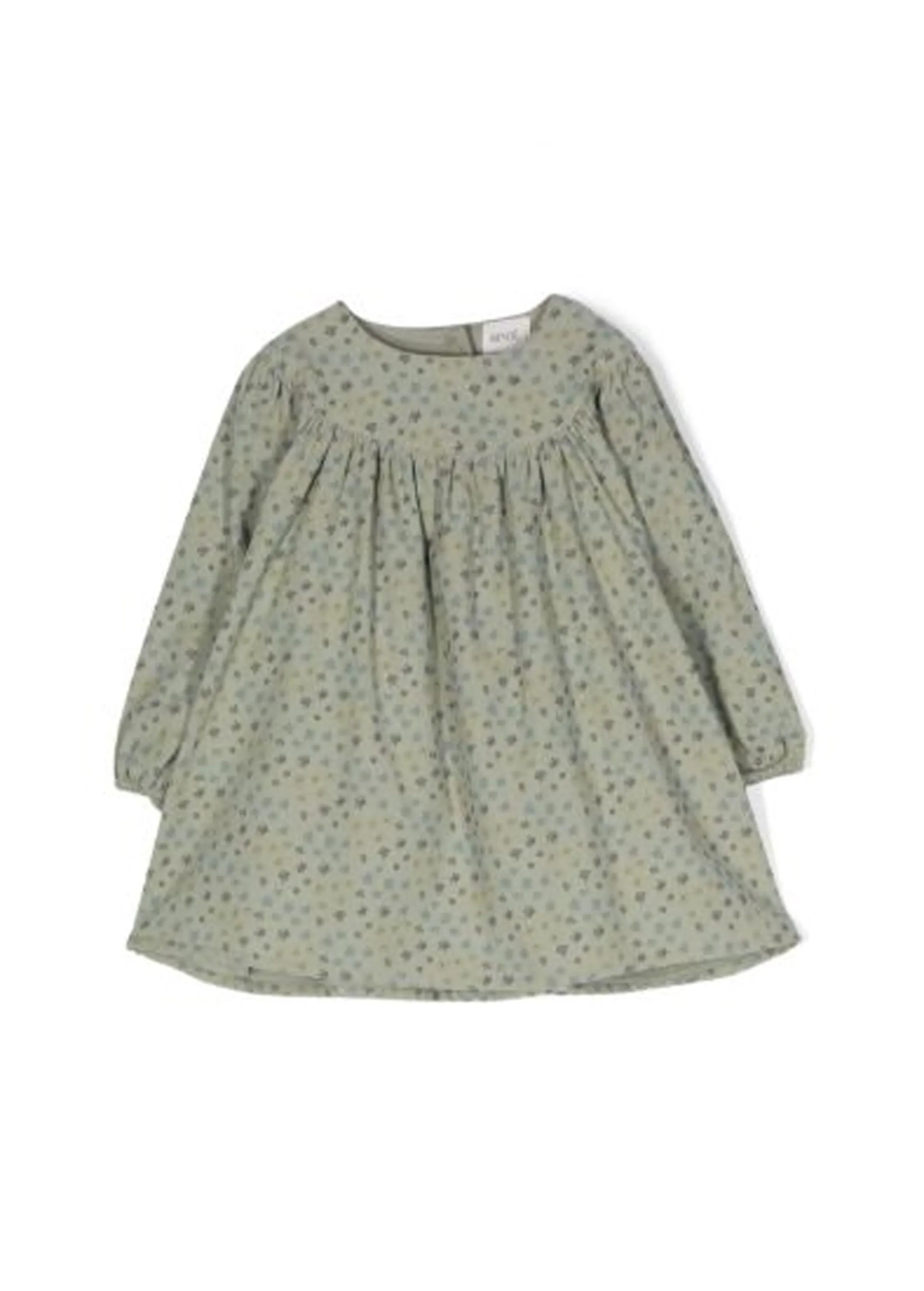 Kids Girl's Floral Printed Top,Mint Green