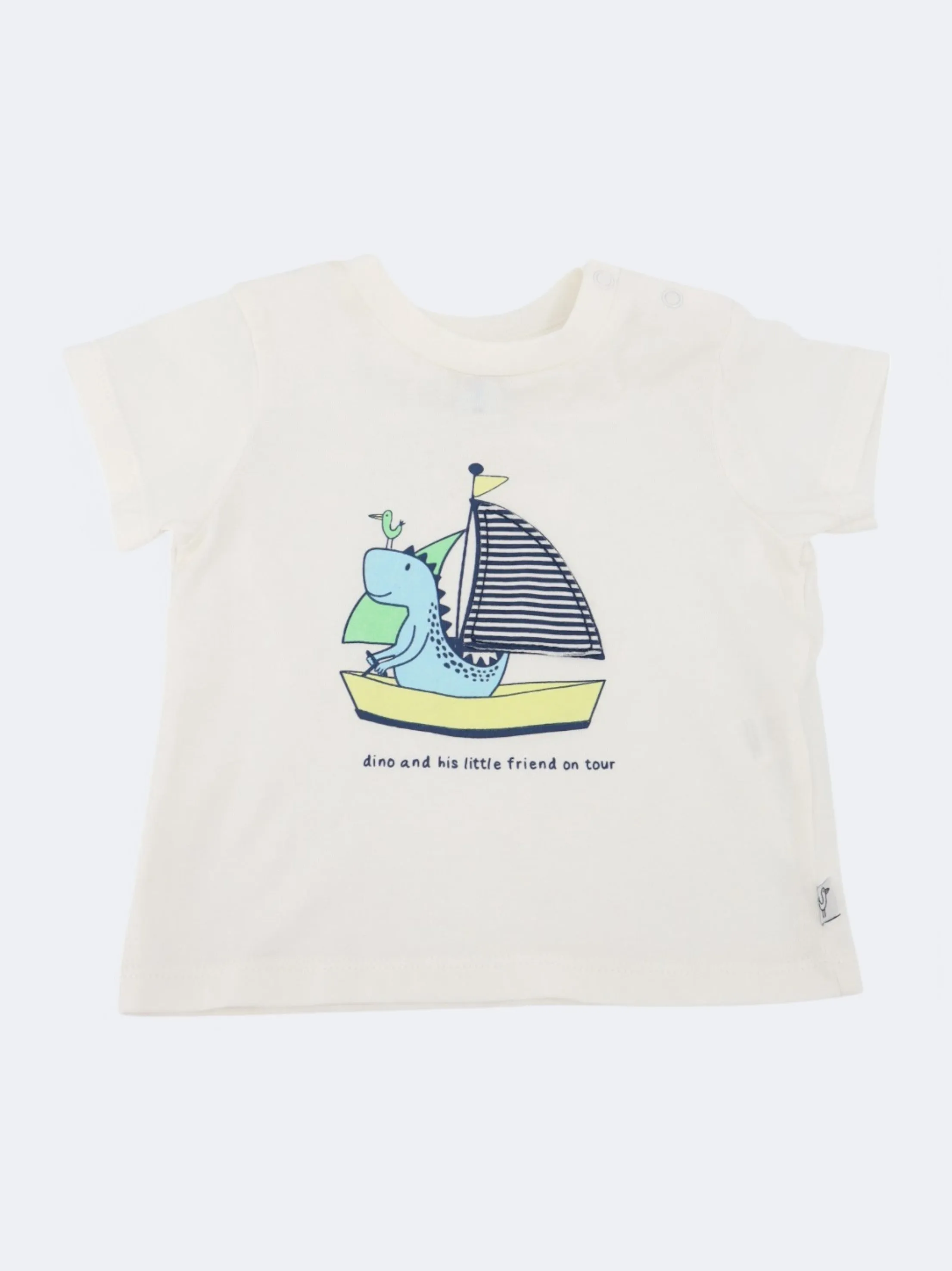 Kids Girl's Graphic Printed T-Shirt,White