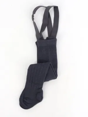 Kids Girl's Plain Pants,Dark Blue