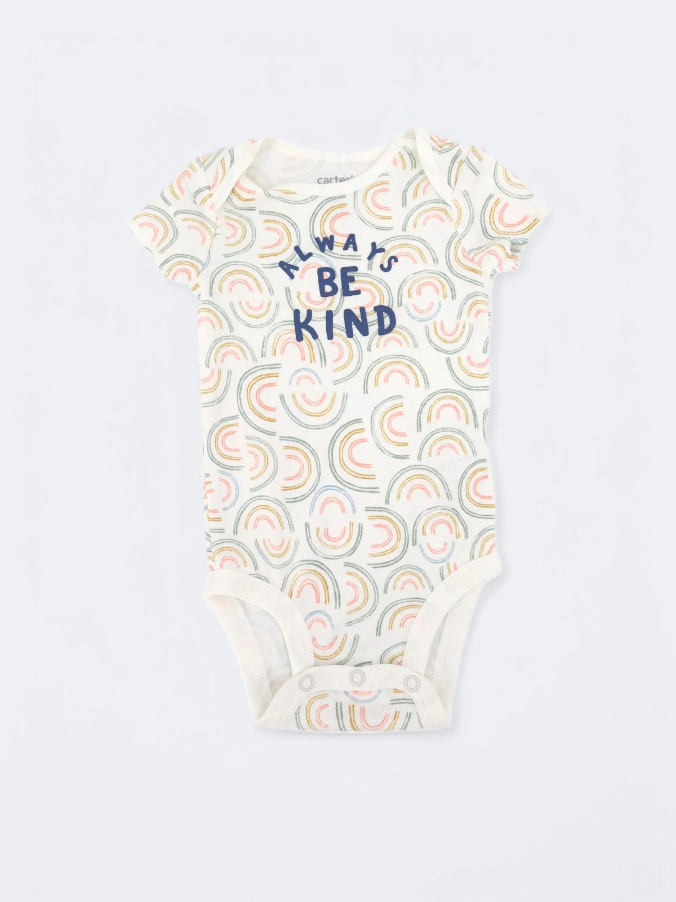 Kids Girl's Printed Bodysuit,White