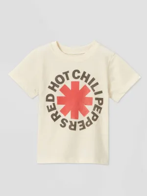 Kids Girl's Printed T-Shirt,Cream