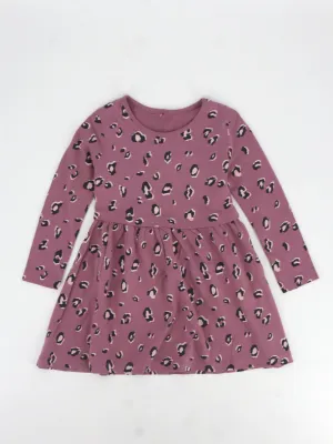 Kids Girl's Printed Tunic,Purple