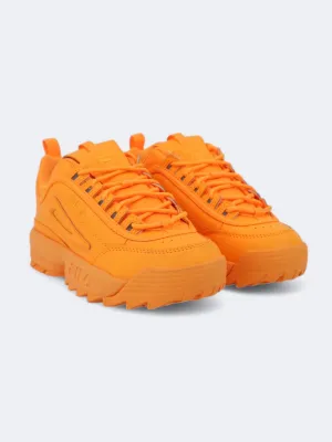 Kids Girl's Textured Sneakers,Orange