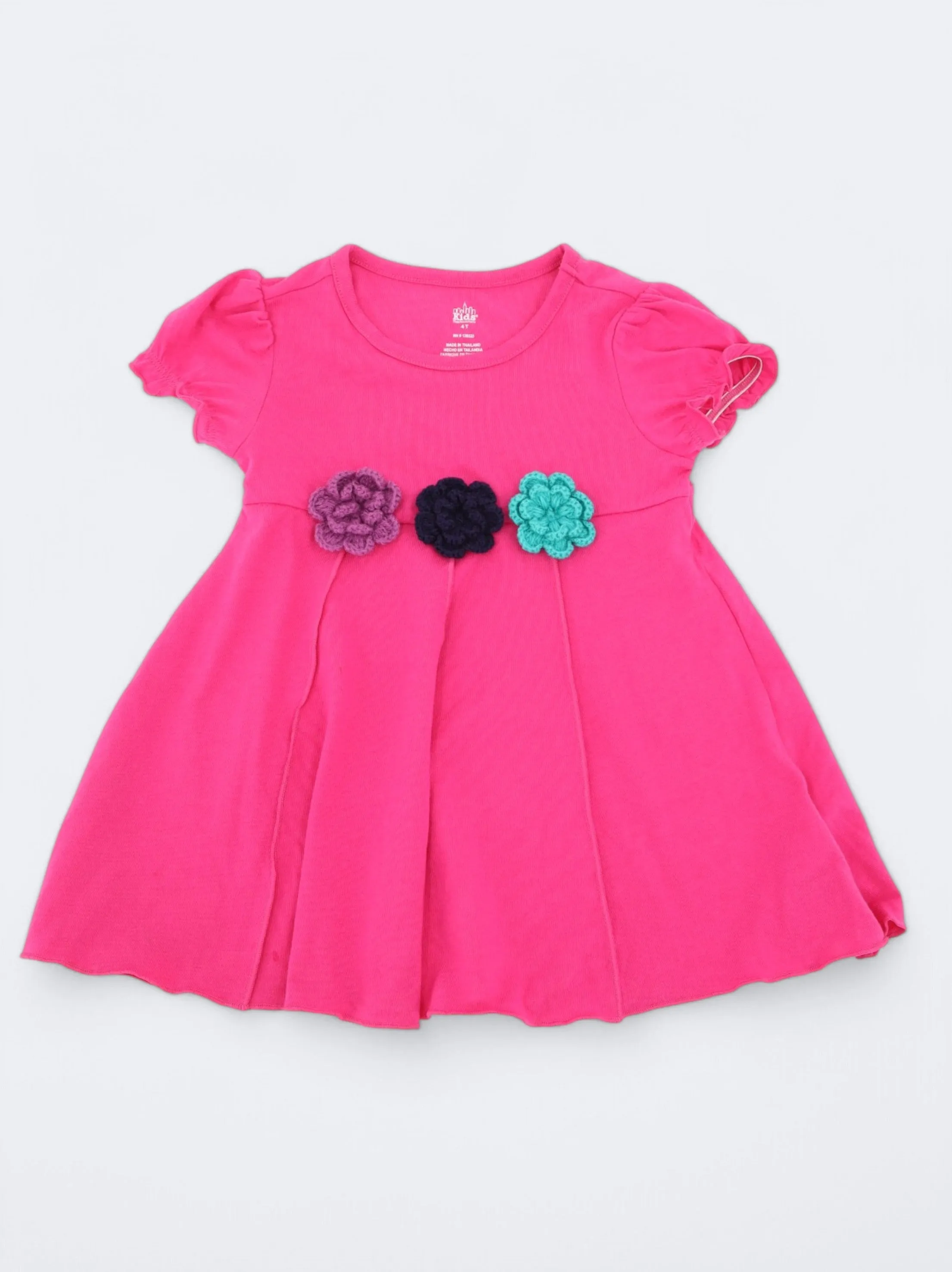 Kids Girl's Textured Top,Pink