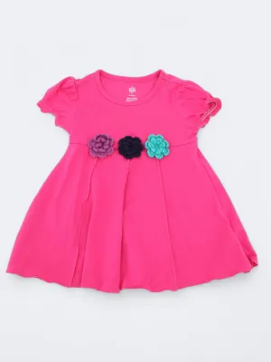 Kids Girl's Textured Top,Pink