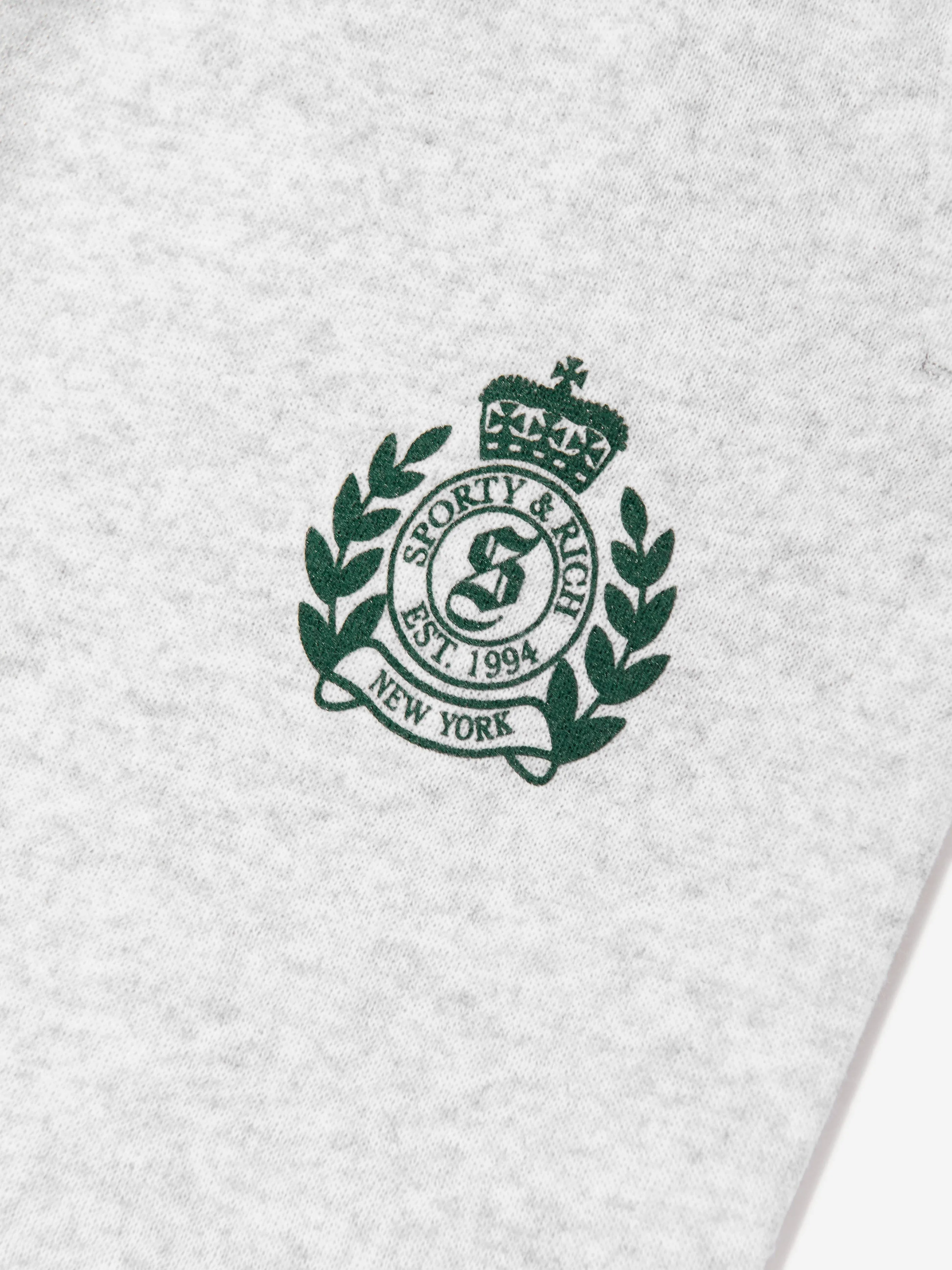 Kids H&W Crest Joggers in Grey