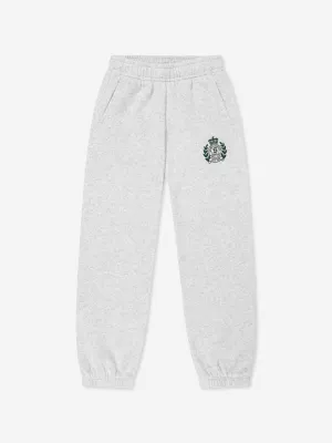Kids H&W Crest Joggers in Grey