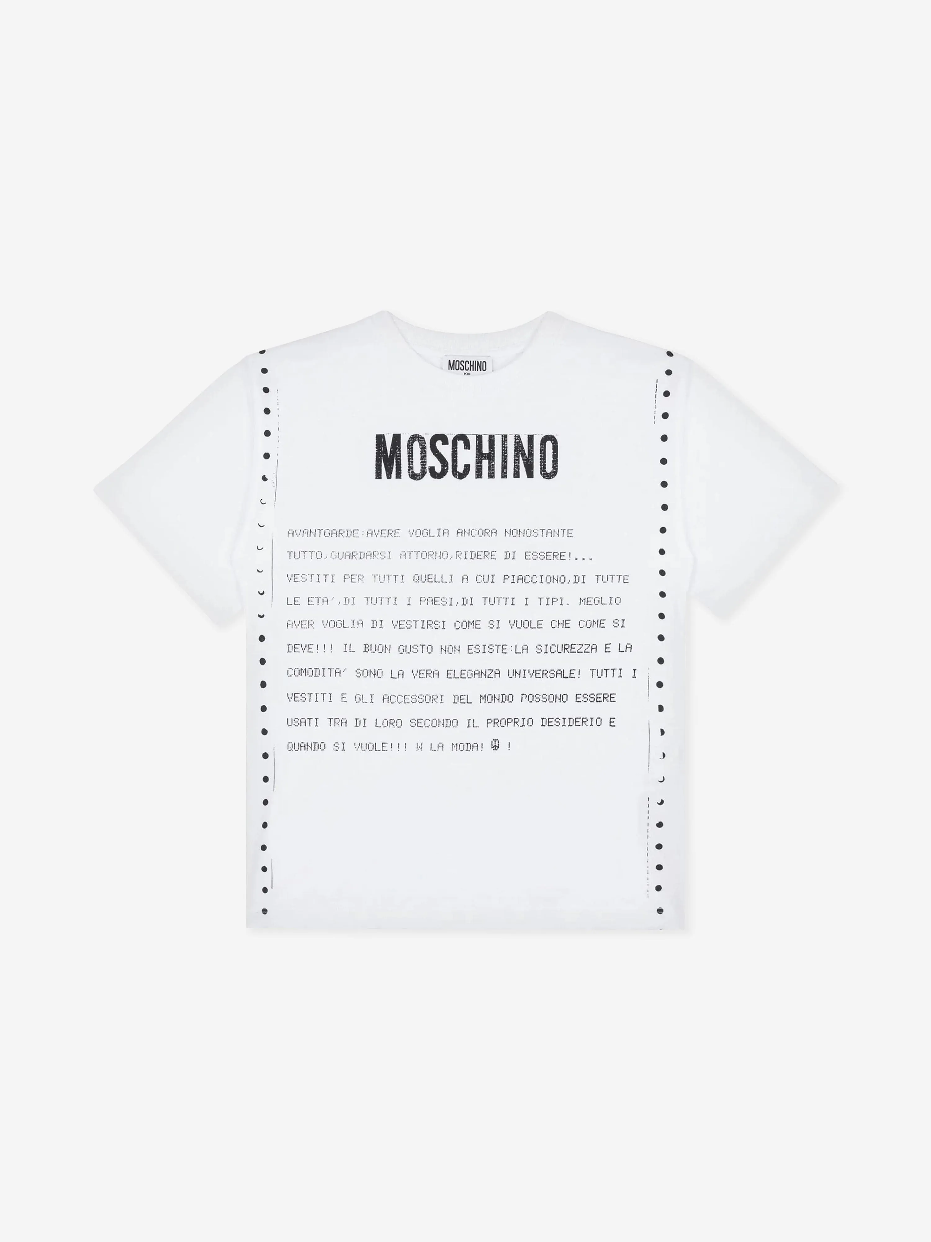Kids Logo T-Shirt in White