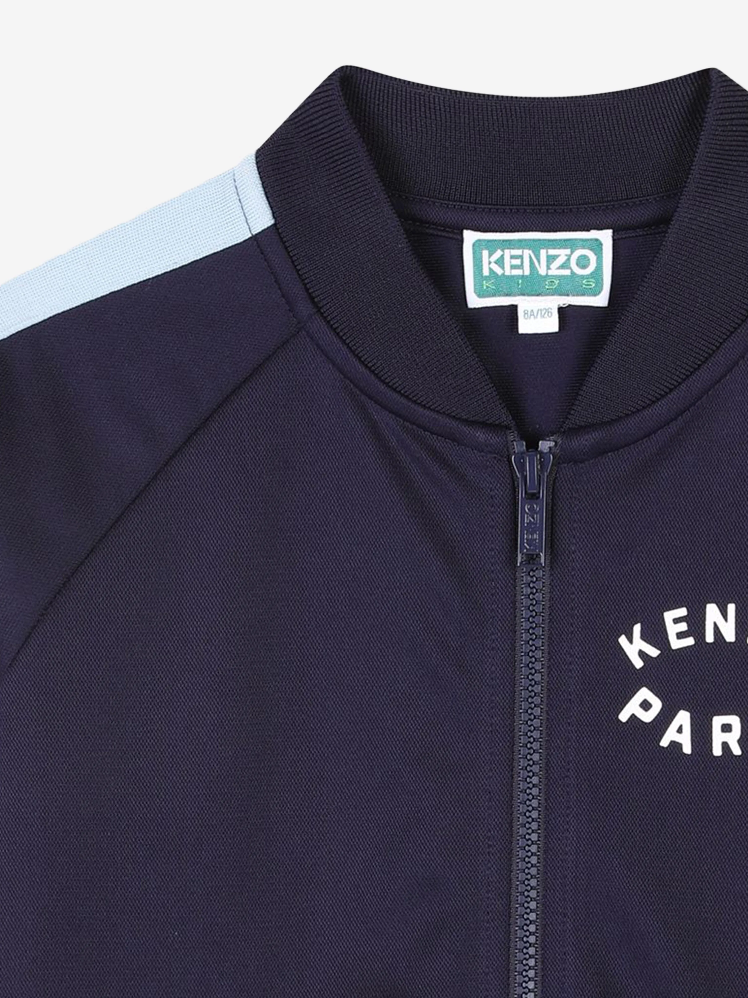 Kids Logo Track Jacket in Navy
