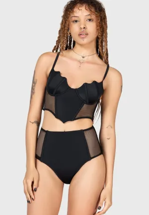 Killstar - Salt Sprite Black - Bikini
