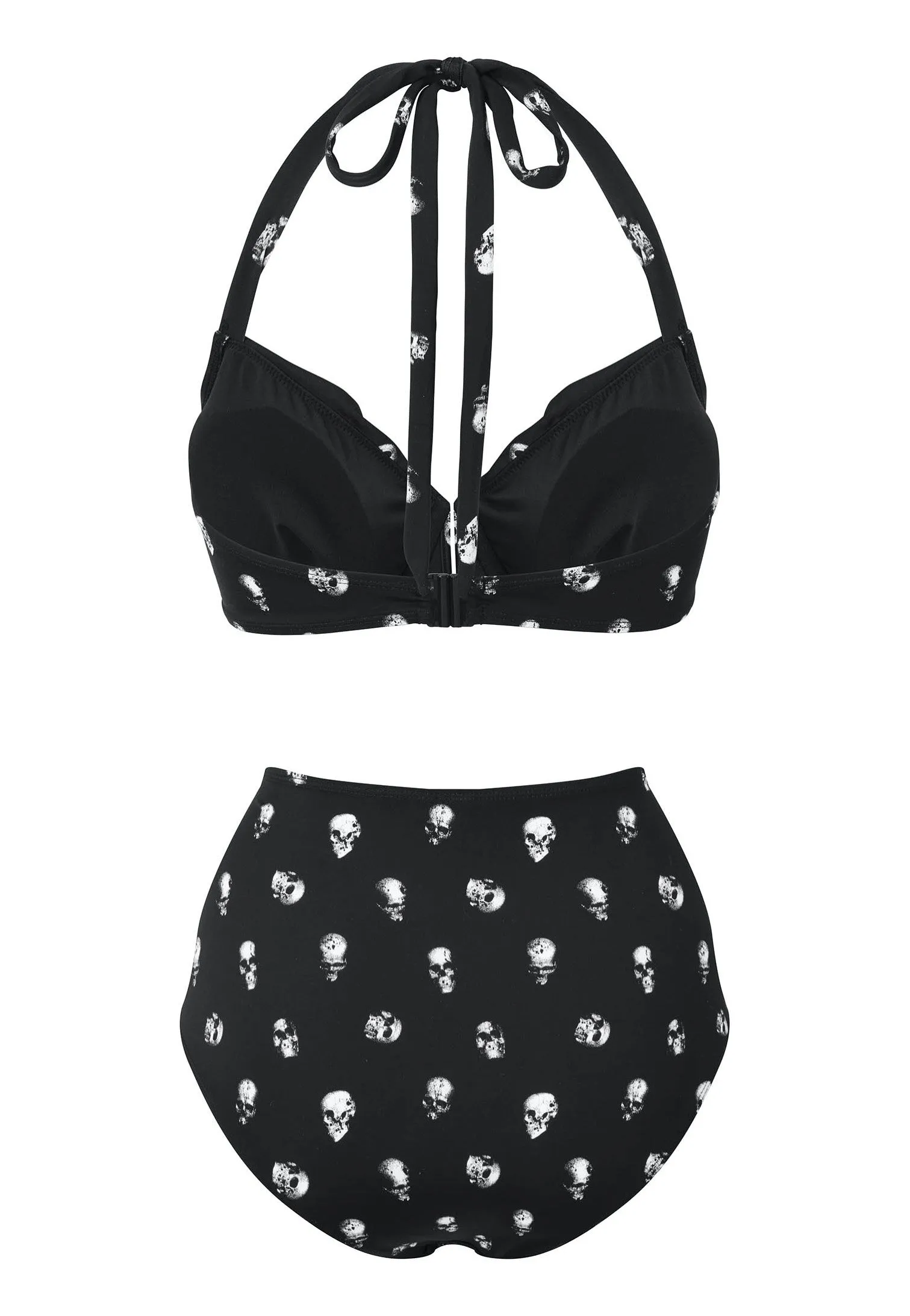 Killstar - Skulls 2 Piece Black - Bikini