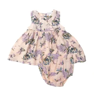 Kimono Dress & Bloomer - Lilacs | Angel Dear