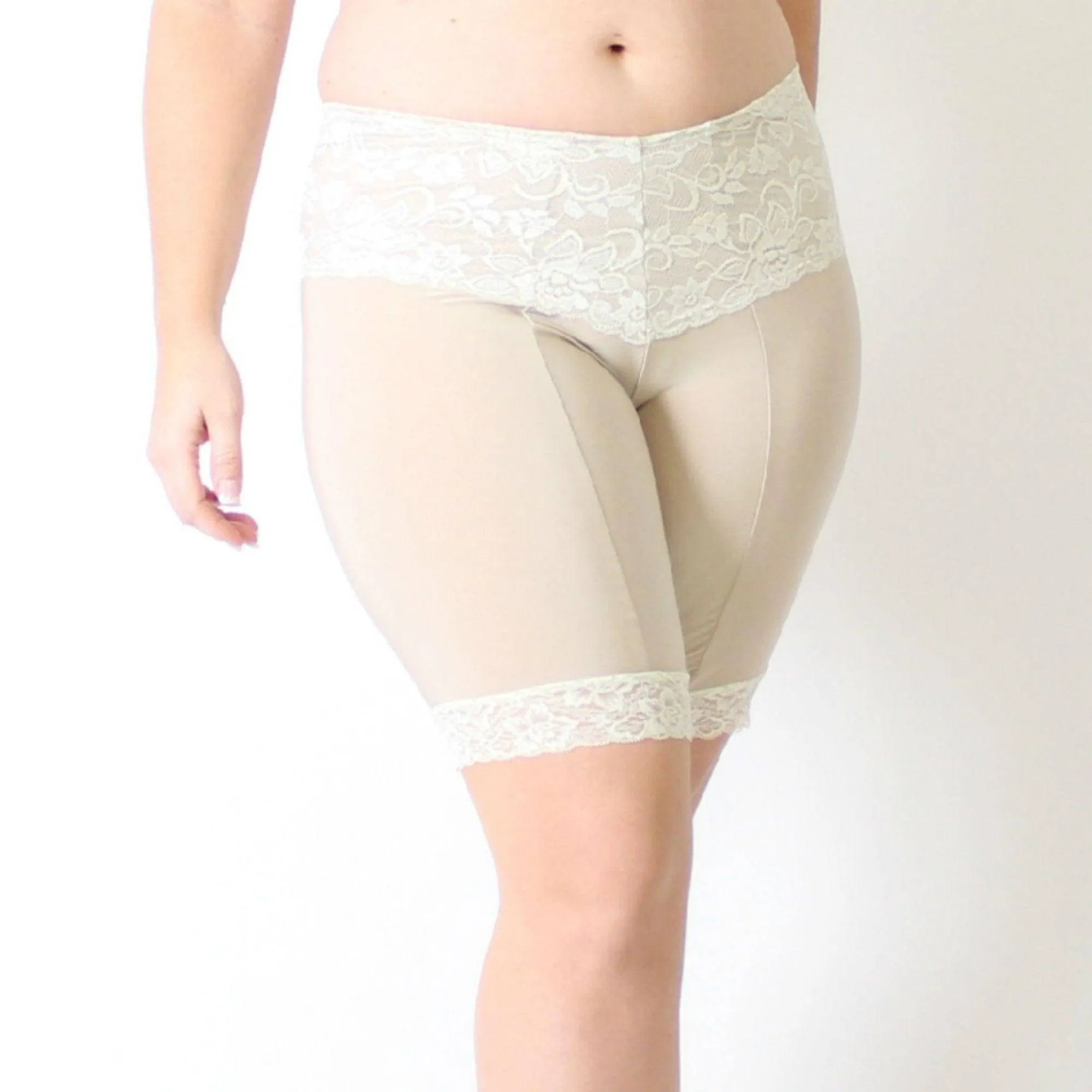 Lace Anti Chafing Shortlette Slipshort 9"