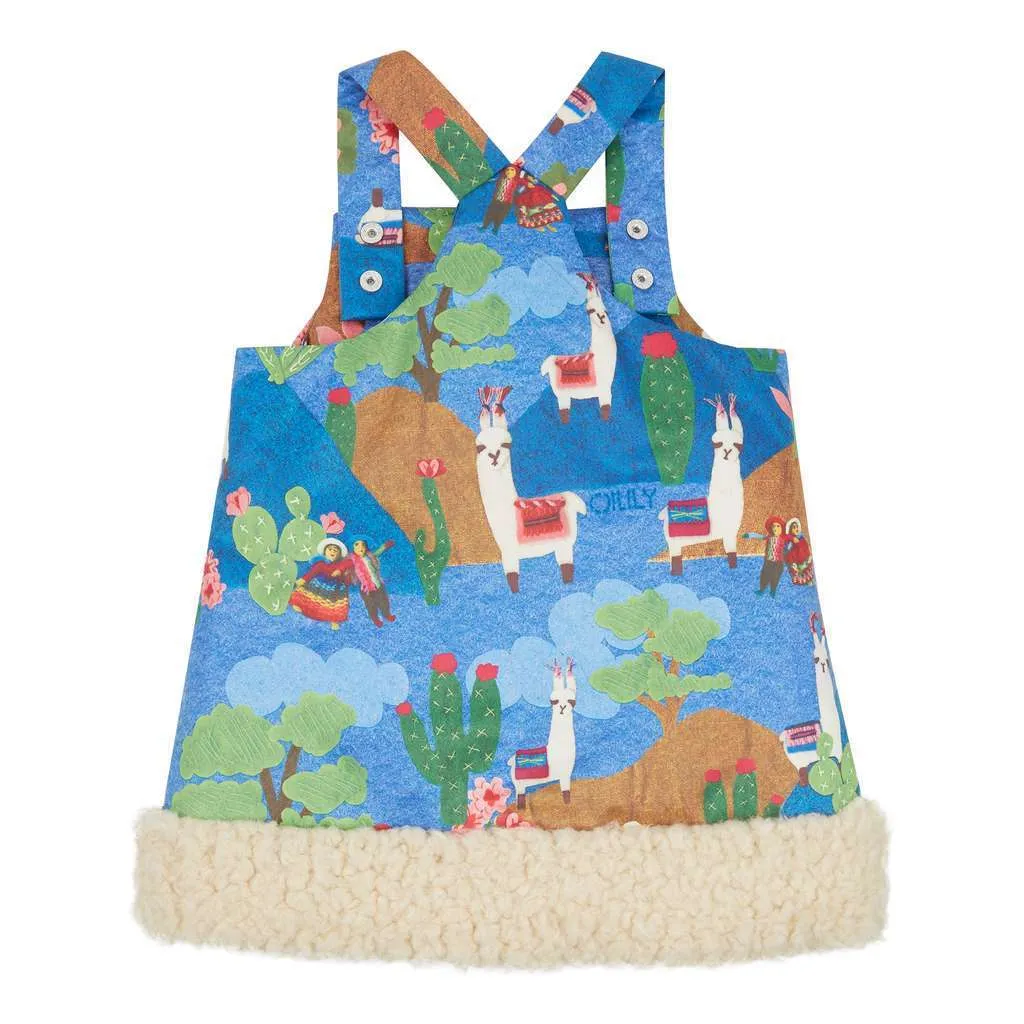 Lama Landscape Dalai Pinafore