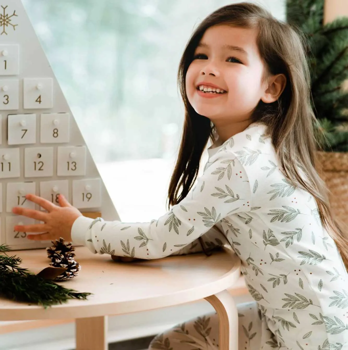 Laurel Leaves  Pyjama Set | Petit Lem