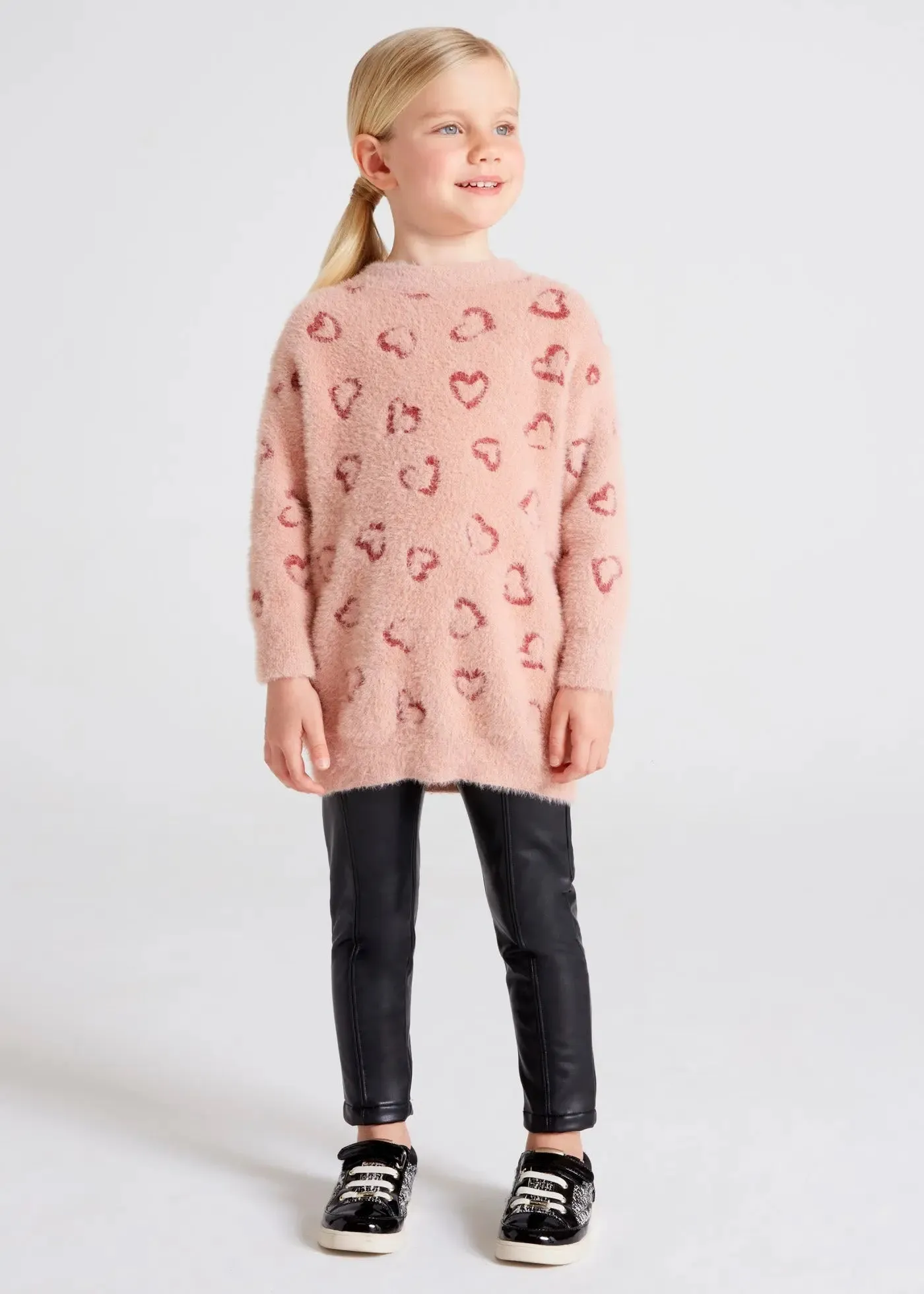 Leatherette Leggings Girl | Mayoral