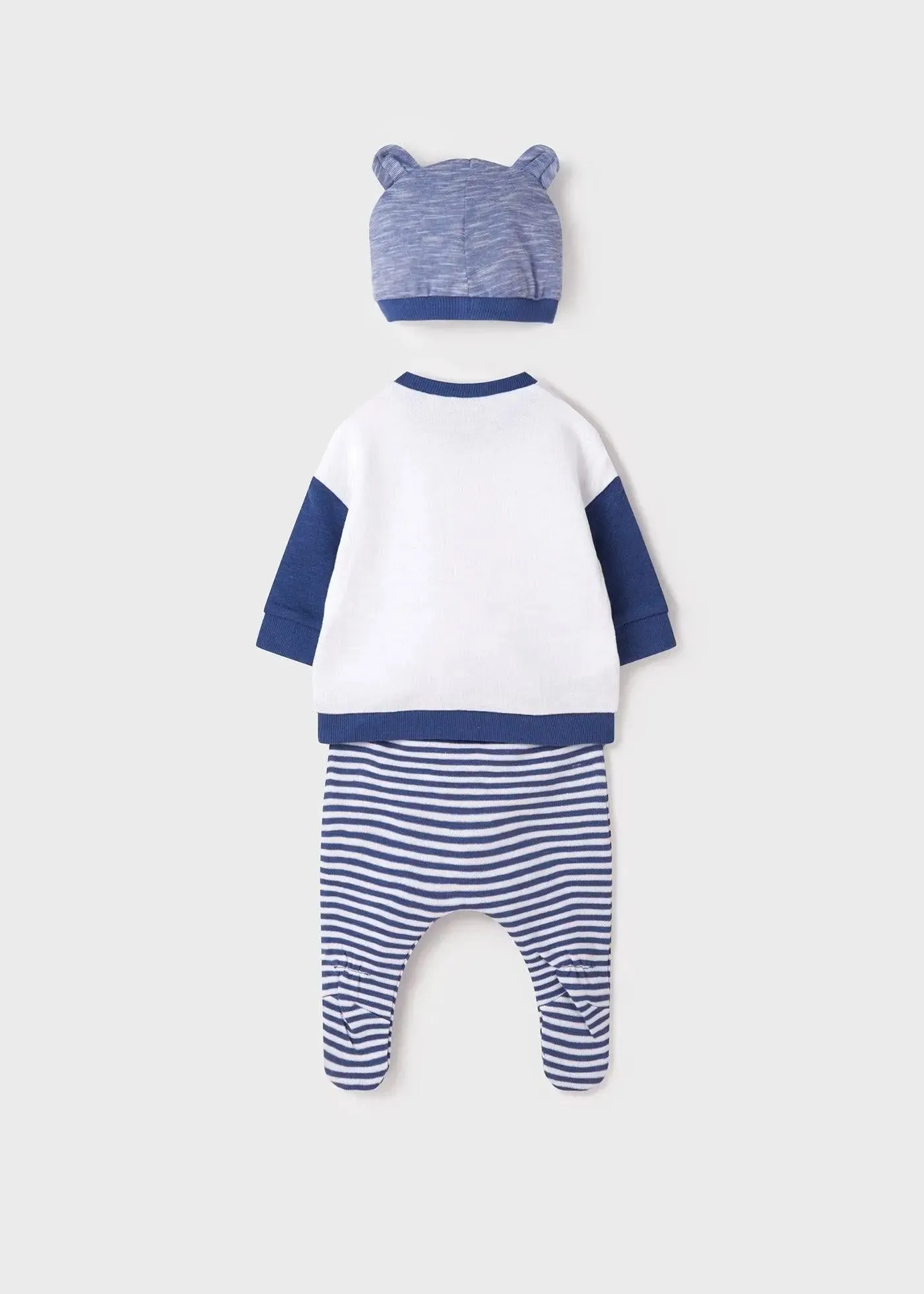Leg Warmer And Hat Set Newborn Boy | Mayoral