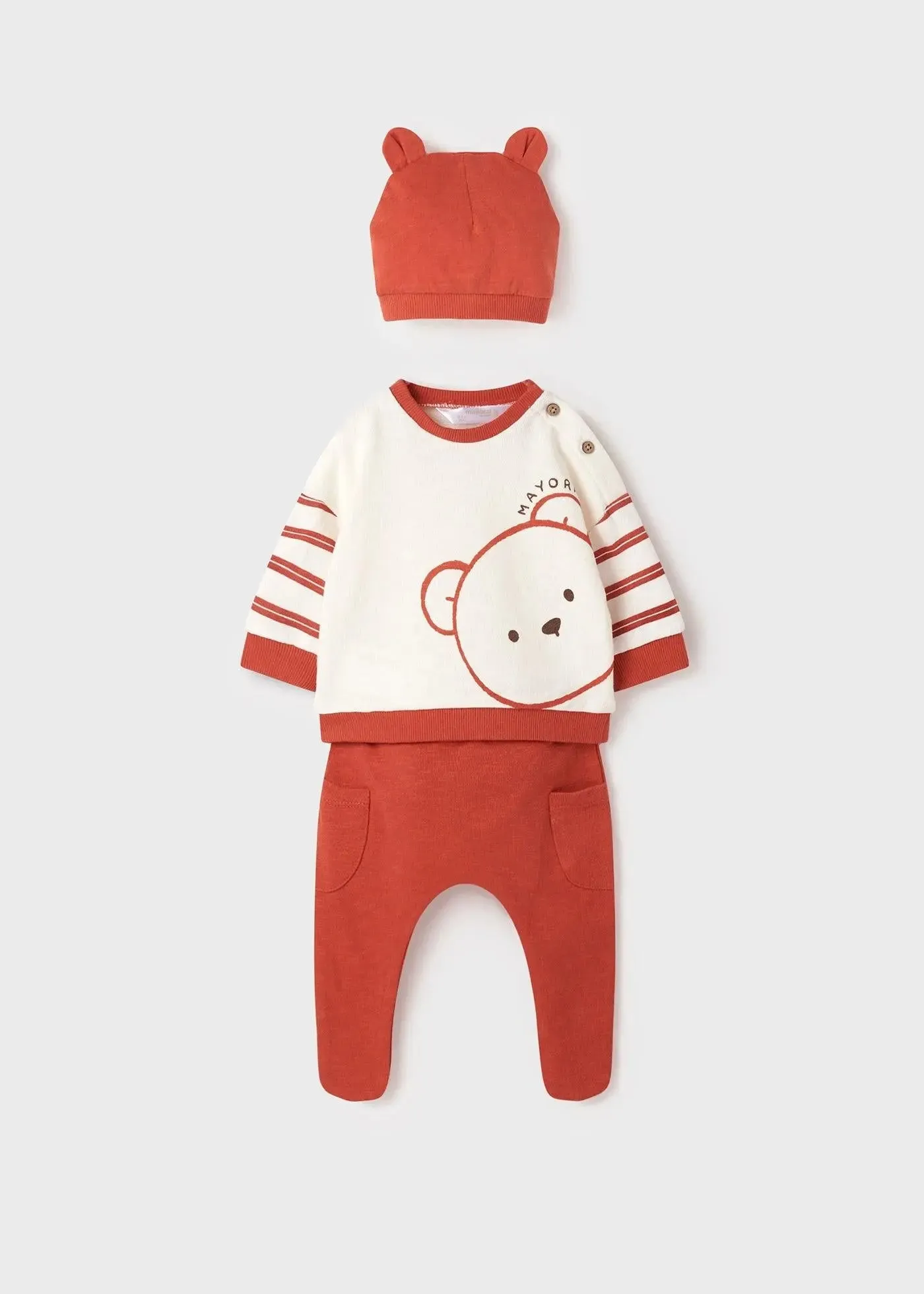 Leg warmer Set And Hat Newborn Boy | Mayoral