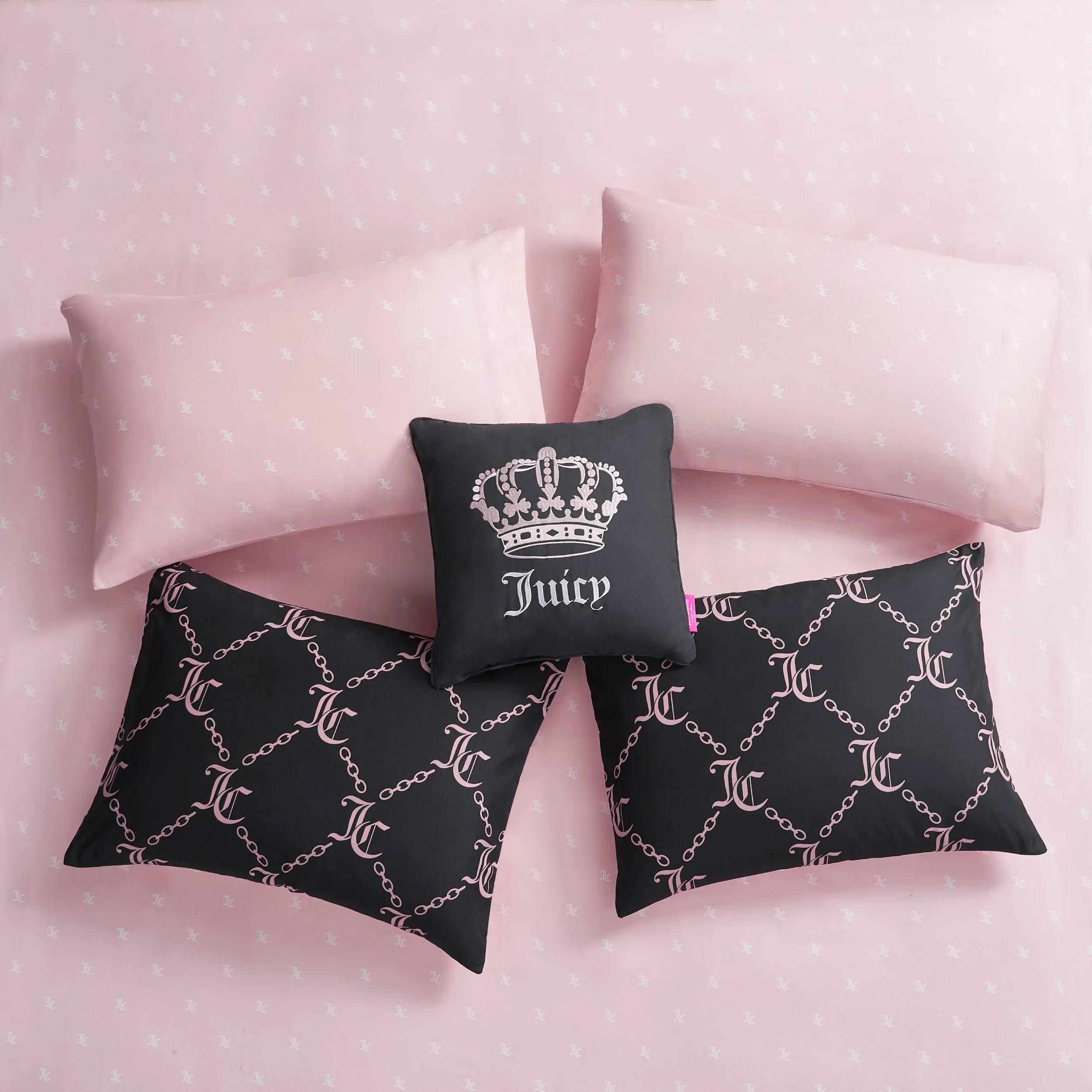 Link Printed Bed in a Bag Bedding Set Juicy Couture