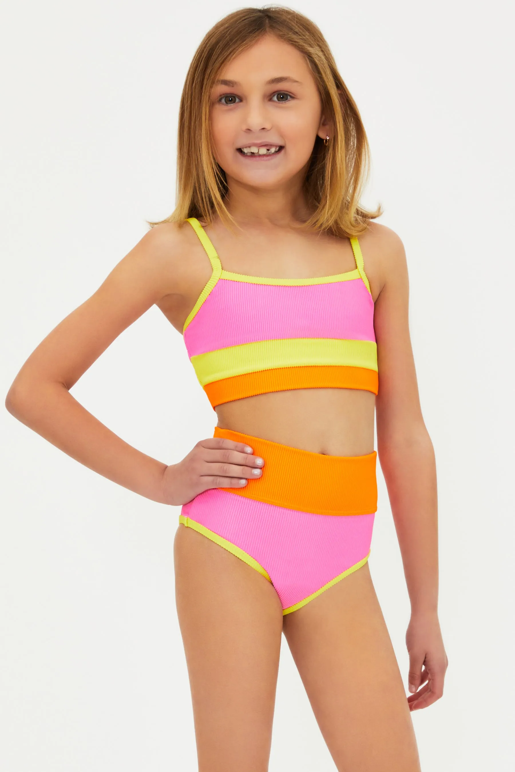 Little Eva & Emie Set Soleil Colorblock Beach Riot