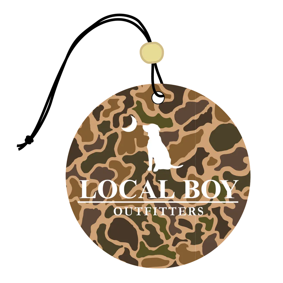 Local Boy Outfitters Old School Camo Air Freshener