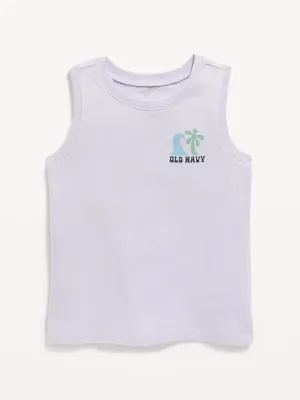 Logo-Graphic Tank Top for Toddler Boys